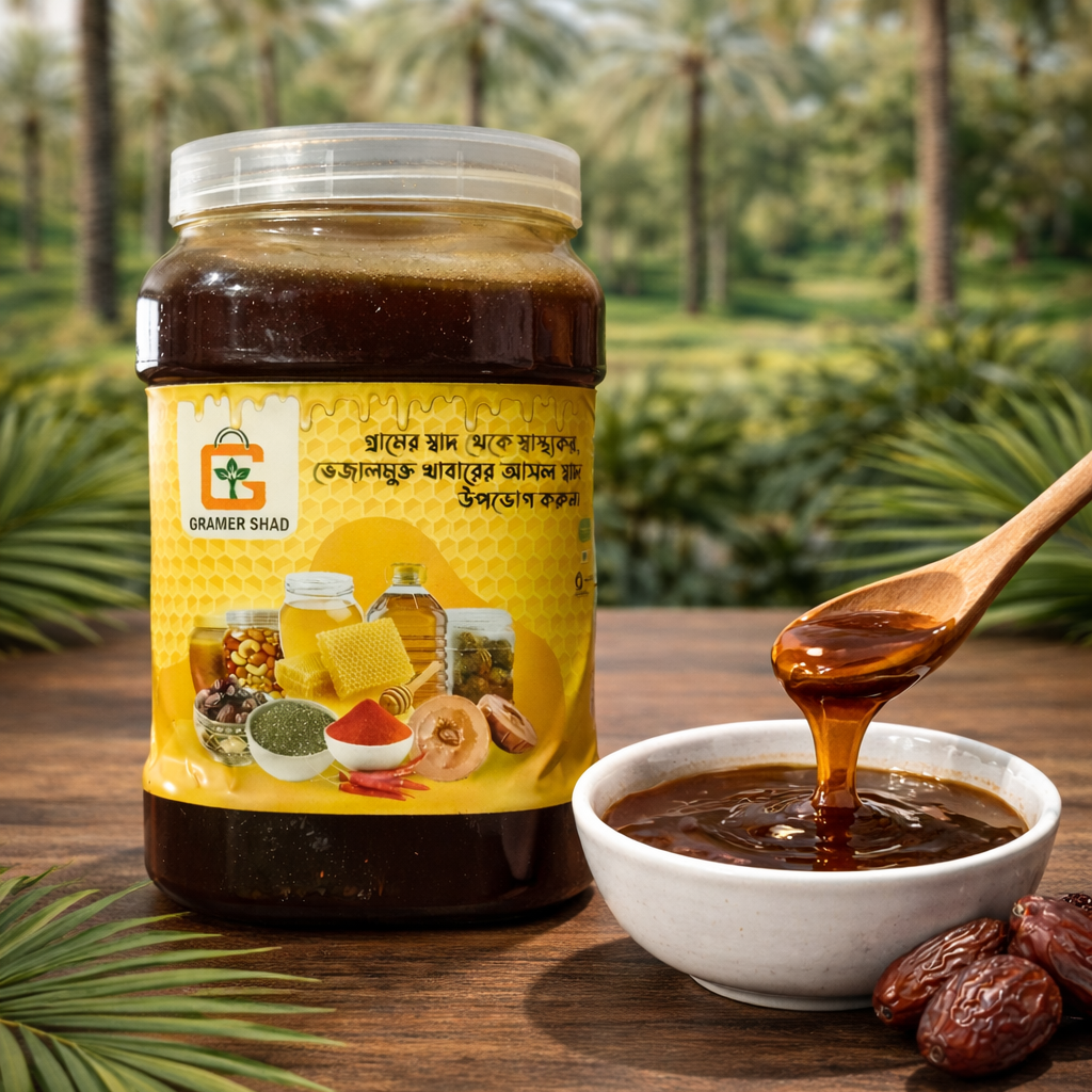 খাঁটি খেজুরের ঝোলা গুড় 1kg